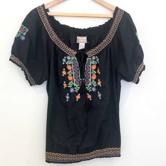 bohemian peasant top